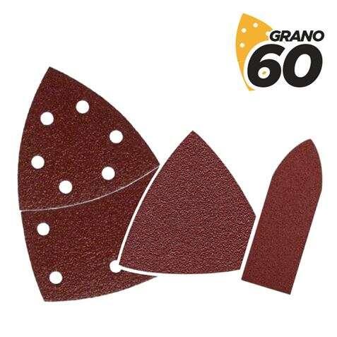 Pacchetto blim da 9 affondamenti con velcro per terreno BL0137 - Grana 60 - 3 formati