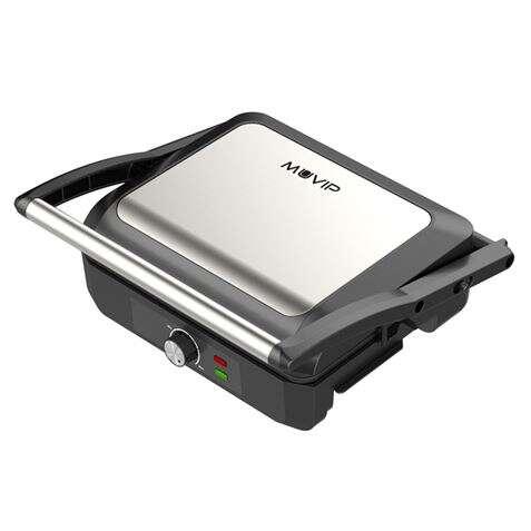 Muvip Sandwich Maker Grill 2200W - Apertura fine a 180 - Temperatura regolabile - Piano superiore di agitazione - Persona di co