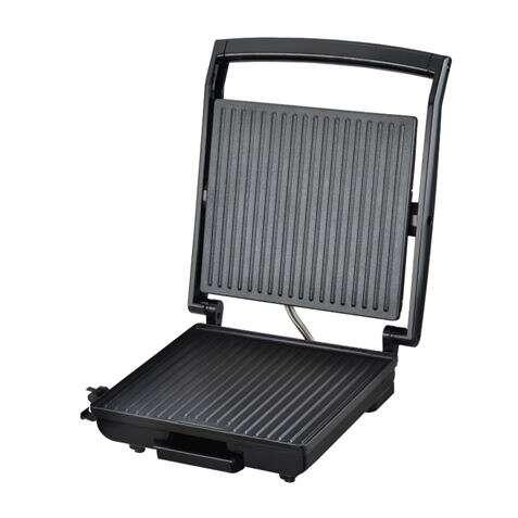 Muvip Sandwich Maker Grill 1800W - Apertura fine a 105 - Piastra superiore da far scivolare - Maniglia Cold Touch