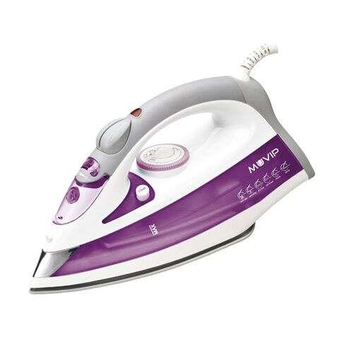 Muvip abbigliamento piastra con vapore 2200w - suola in ceramica - serbatoio 350 ml - Controllo temperatura - cella 180 mt