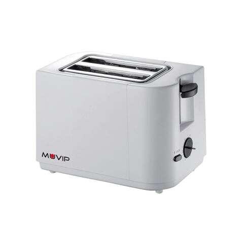 Muvip Pan Taster 700W - Capacit per 2 fette - 6 tempi di tostatura - arresto automatico e manuale