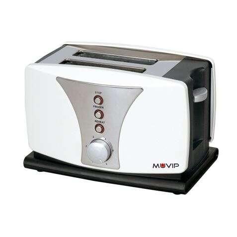 Muvip Top Design da 800 W Bread Taster - Capacit per 2 fette - 6 livelli commessi - riscaldamento sconvenimento e riscaldament