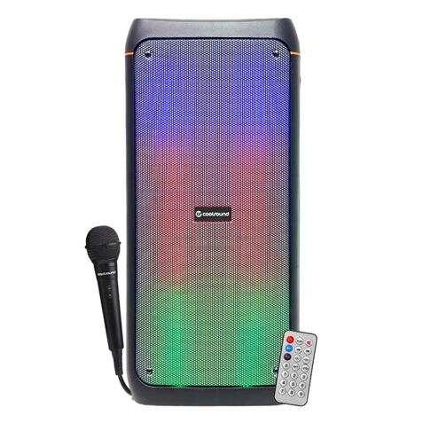 CoolSound Party Boom A390 Altoparlante Bluetooth portatile 150W 2x 8 - LED LED - USB microSD jack 35mm - batteria 37V 3000MAH -