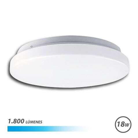 Elbat applicare round di tetto a LED 18W 1800lm - 6500k Luce Fredda - Diametro 30 cm