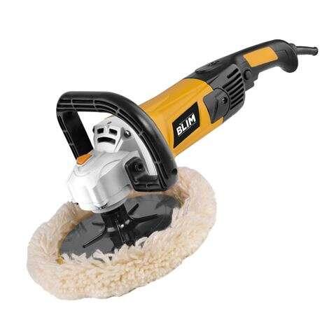 BLIM POLISHER 180mm - Potenza 1500W - Velocit 600-3.200 giri/min - Impugnatura ergonomica - Include il disco in lana