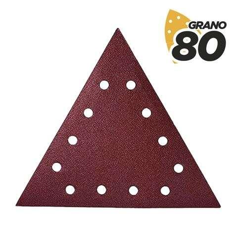 BLIM CONFEZIONE 5 SANKS CON VELCRO PER SANCADORA BL0223 - GRANA 80 - FORMATO Triangolare