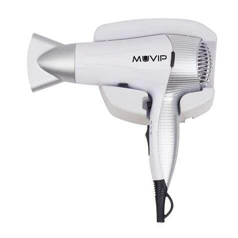 Muvip Capelli asciugata 2200W - Motore DC - Base a parete - 2 velocit e 3 temperature - Impulso aria fredda - Cavo 18 m