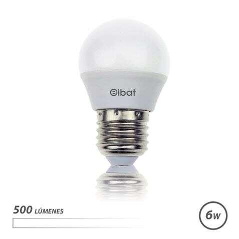 Lampadina LED ELBAT G45 - 6W - 500LM - E27 - Luce bianca