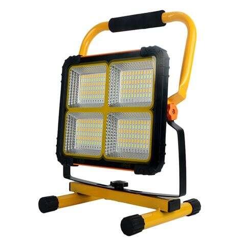 Focus solare Elbat 80W 650LM - Pannello solare integrato 6V, 3W - Batteria 3,2 V, 10000 mAh - Illuminazione Angolare a 360Ã‚