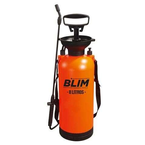 BLIM Sulforara/Hand Spolizer 8L - Pompa con pressione fine a 3 bar - Manza regolabile - Cinghia per appendere sulla spalla