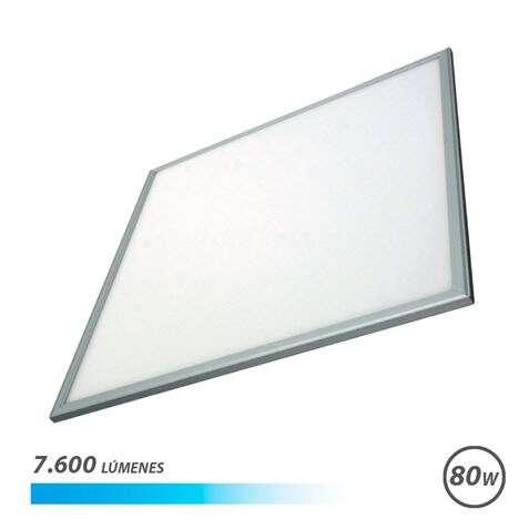 Pannello LED Elbat 60x60 80W 7600LM - Luce Fredda - Risparmio Energetico - Lunga Vita Utile - Installazione Facile - Colore Bia