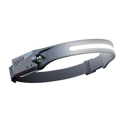 Elbat USB Ricaricabile LED - 350Lm - 6500K - Interruttore On/Off - Sensore Manuale Impulsi - Batteria al Litio 1200Mah - Batter