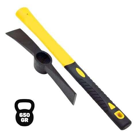 Martello Blim in Acciaio Forgiato - Peso 650 Grammi - Manico in Fibra di vetro - Superficie Gomma - Colore Nero