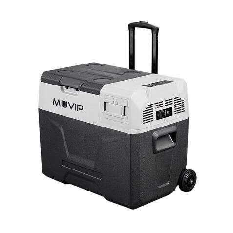 Frigorifero Portatile con Compressore Muvip - Capacit 30 Litri - Protezione batteria - Luce interna LED - Collegamento 12/24/2