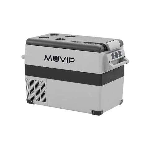 Frigorifero Portatile a Compressore Muvip 45L - Luce Interna a LED - Protezione Batteria Veicolo - Temperatura -20/20 - Collega