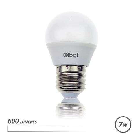Lampada LED Elbat - Potenza 7W - Lumen 600 - Tipo Luce Luce Bianca 4000K - Attacco E27 - Angolo 220 - Dimensioni 45X78mm - 30.0