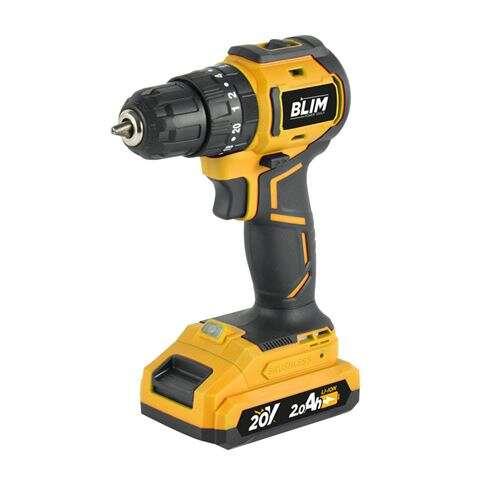 Blim Percussion Trapano - Motore Brushless - Impugnatura ergonomica - Include 1 batteria da 20 V - Batteria da 20 Ah - Display