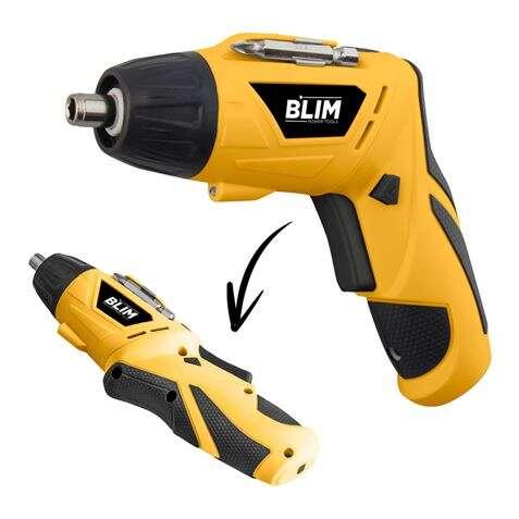 Cacciavite Blim Doppia Posizione Batteria 4V - Velocit 210 Giri/min - Connettore Esagonale 1/4 (635 mm) - Cambio senso di rota