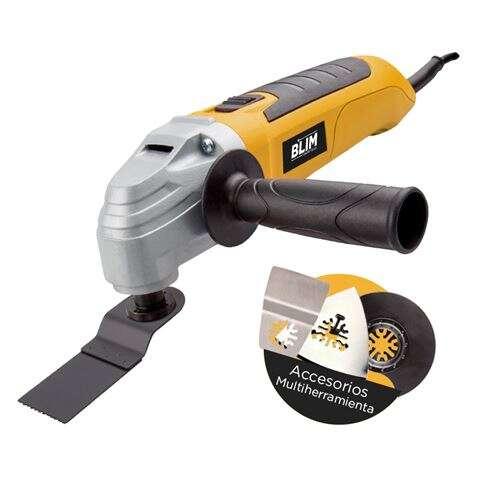 Multiutensile Versatile Blim - Potenza 400W - Velocit Variabile 15000-22000Rpm - Angolo di Oscillazione 3 Gradi - Colore Nero