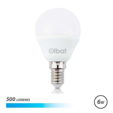 Lampadina LED Elbat G45 - 6W - 500Lm - E14 - Luce Bianca