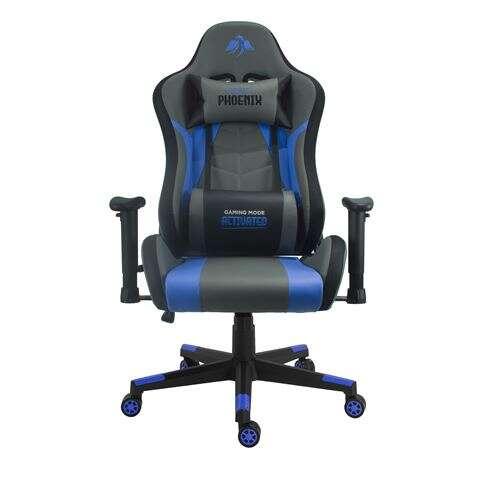 Sedia da gaming Cromad Premium - Base da 350 mm - Pistone a gas Classe 2 - Altezza regolabile - Ruote in nylon da 60 mm - Color
