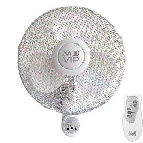 Muvip Ventilatore da Parete 45W 3 Velocità con Telecomando Caratteristiche -Potenza 45 W -3 velocità. -Telecomando. -Diametr
