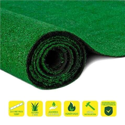 Erba artificiale SunGarden serie 2x5m 7mm - Ecoverde
