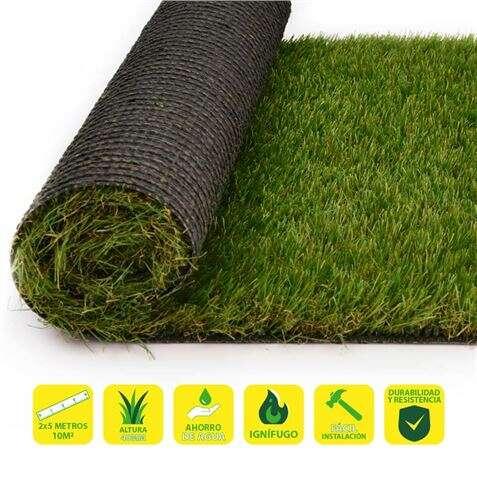Erba artificiale SunGarden 2x5m - 40mm - Serie Elegant
