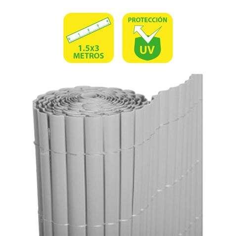 Ostacolo in plastica a doppia faccia SunGarden 15x3 m - Colore grigio chiaro