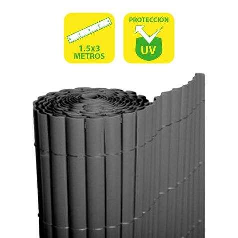 Ostacolo in plastica a doppia faccia SunGarden 1,5x3 m - Colore grigio scuro