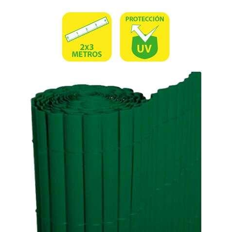 Ostacolo in plastica a doppia faccia SunGarden 2x3 m - Colore verde