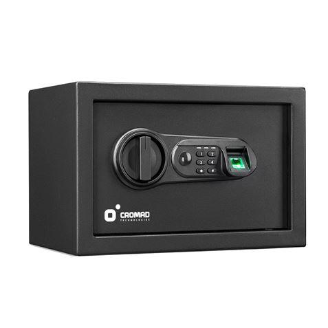 Box elettronico Chromad - Alto livello di sicurezza - da 4 a 8 digitos - footprint dattilare - cerniere nascoste - Include la c