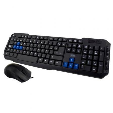 Tastiera Multimedia USB 3GO Drile Pack Mouse pulsante 3 - Utilizzo ambidico