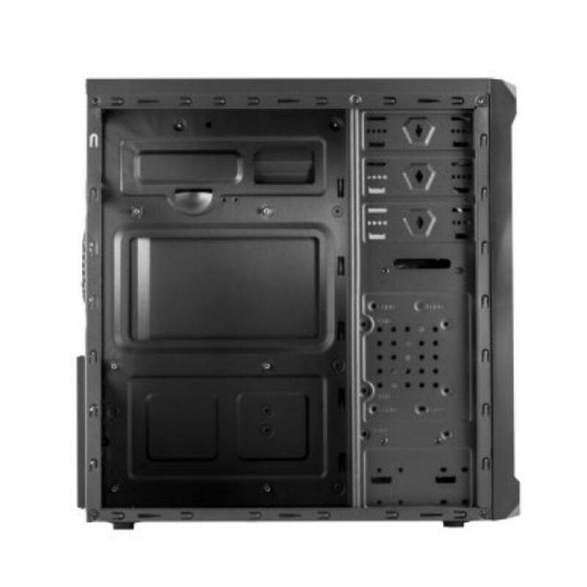 Nox Kore Case Semiterirre Atx, Micro Atx - LED frontale - 3x SSD 2.5 - 3x HDD 3.5 - 1x ODD 5.25 - USB 3.0, USB 2.0 - UP fino a