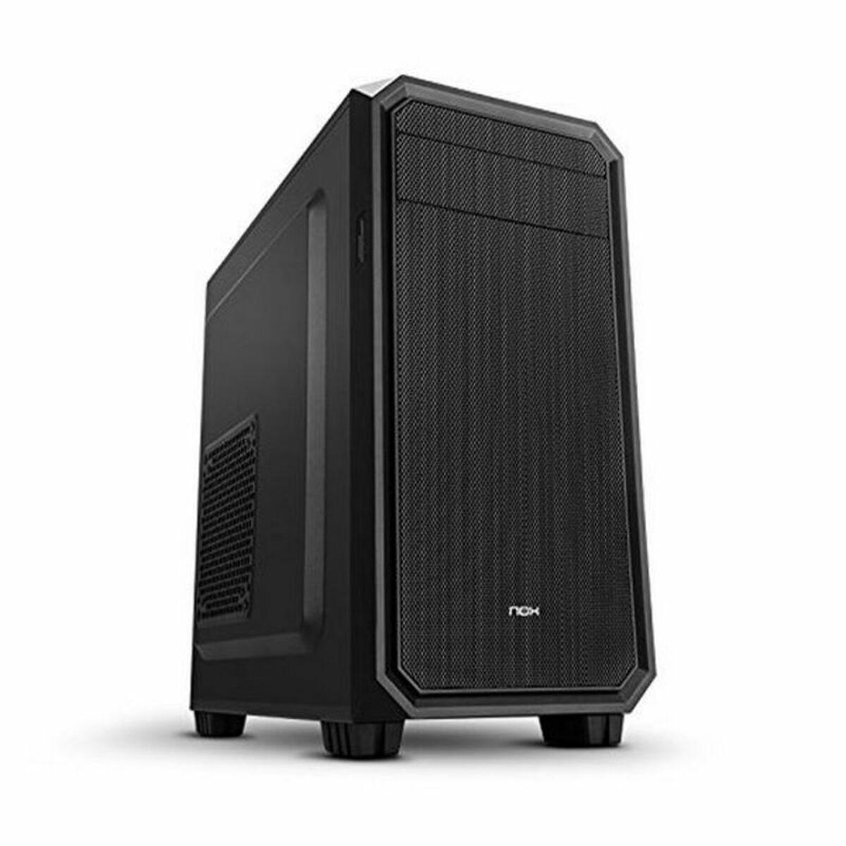 NOX Coolbay MX2 Miniter Miniter Box - Mesh metallica anteriore - 2x SSD 2.5 - 2x HDD 3.5 - 1x ODD 5.25 - USB 3.0, USB 2.0, SD e