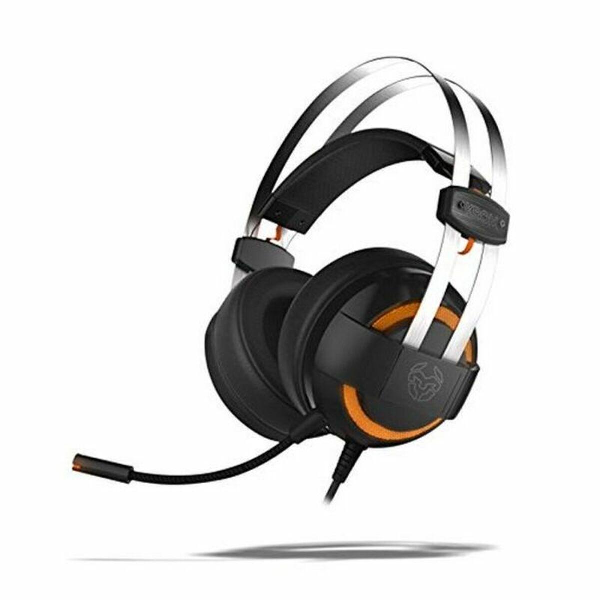 Cuffie USB da gioco KROM KODE - Microfono flessibile - suono 7.1 - fascia per la testa regolabile - cuscinetti larghi - altopar