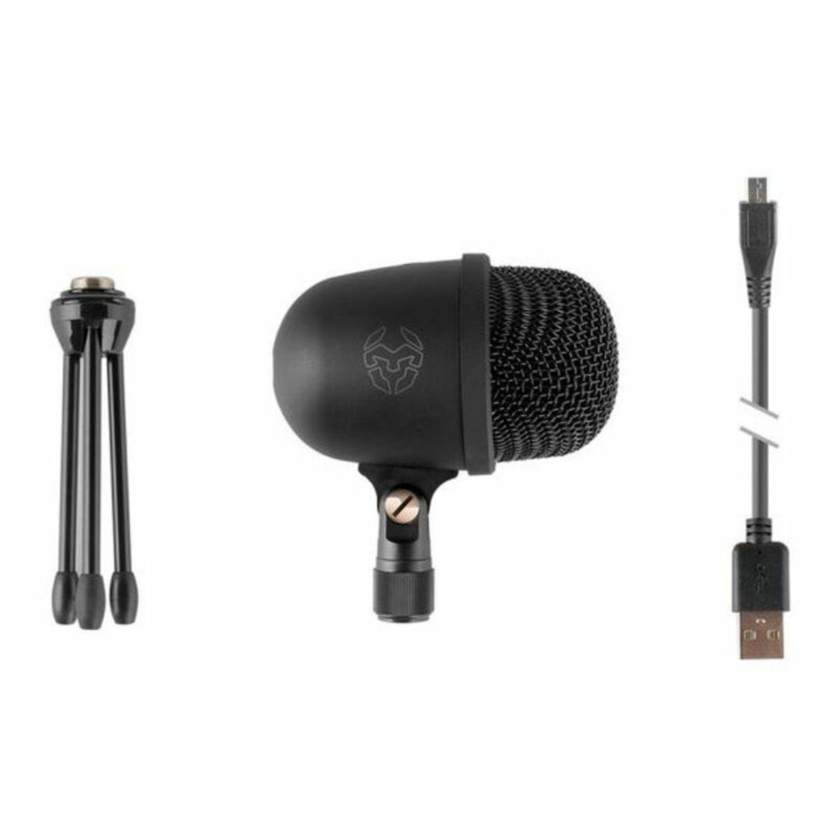 Kit microfono professionale KROM KIMU PRO PROFESSITURA - TRIPODE EXTRABILE - ANGOLO REGOLABILE - PC, PS4 - Uscita 3,5 mm - colo