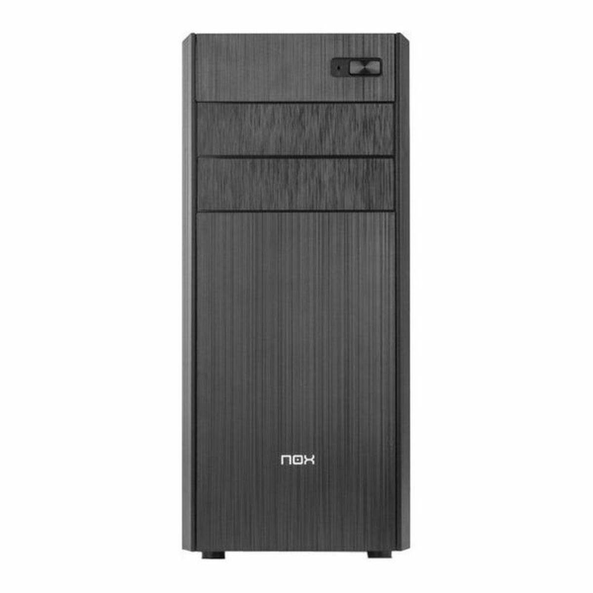 NOX Lite 010 Semiterirre ATX Box, Micro Atx e ITX - Fornte 500W - Grid laterale - 3x SSD - 2x HDD - 1x ODD 5.25 - USB 3.0, USB