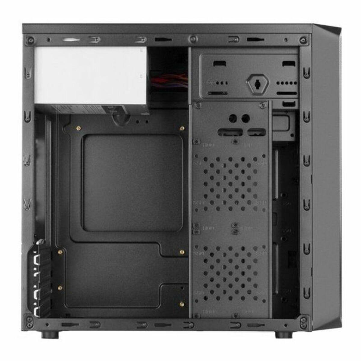 NOX Lite 030 Micro ATX e Mini ITX Minitorer Box - Fonte 500W - Side Grace - 4x SSD - 3x HDD - 1x ODD 5.25 - USB 3.0, USB 2.0 -