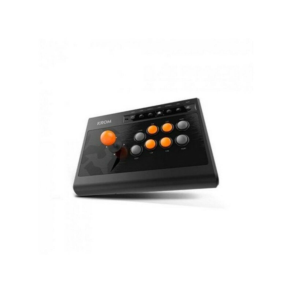 KROM KUMITE CONTROL/GamePad Arcade USB - Pulsanti joystick e meccanici - D -p o X/Y Input - Compatibile con PC, PS3, PS4 e Xbox