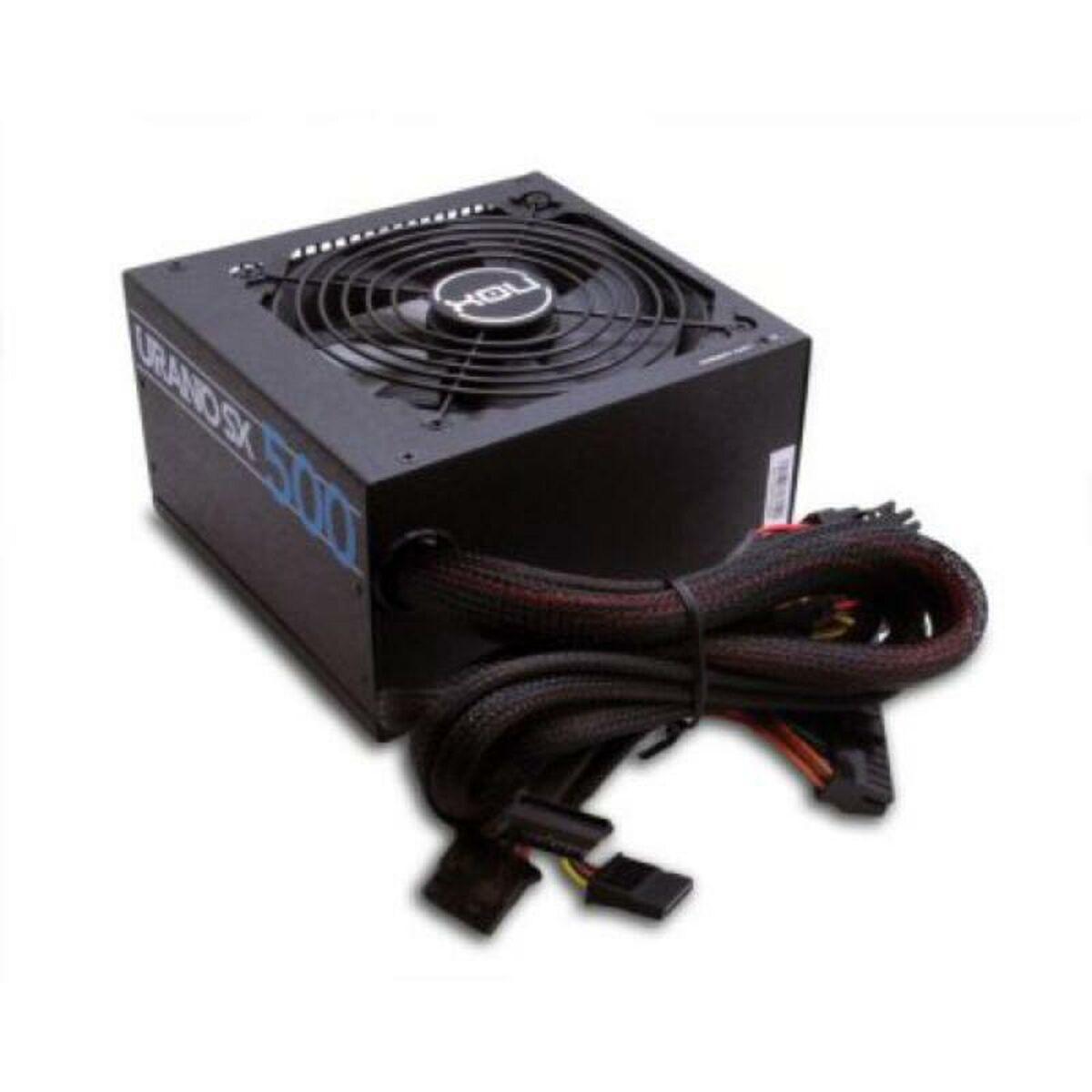 NOX Urano SX 500W Fonte alimentare 500W ATX 12V - passivitÃƒÂ  PFC - Efficienza dell'alimentazione verde - Ventola silenzio
