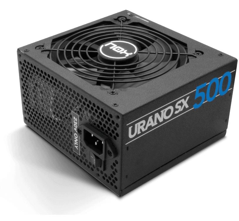 NOX Urano SX 500W Fonte alimentare 500W ATX 12V - passivitÃƒÂ  PFC - Efficienza dell'alimentazione verde - Ventola silenzio