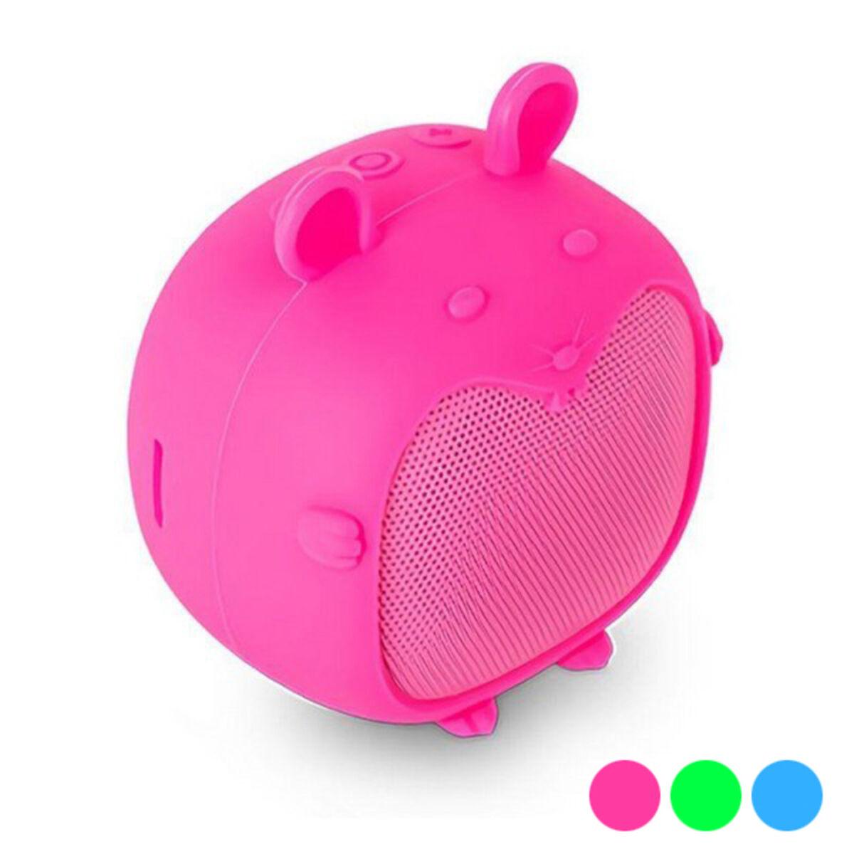 Altoparlante Bluetooth SPC Sound Pups 3W MicroSD Rosa