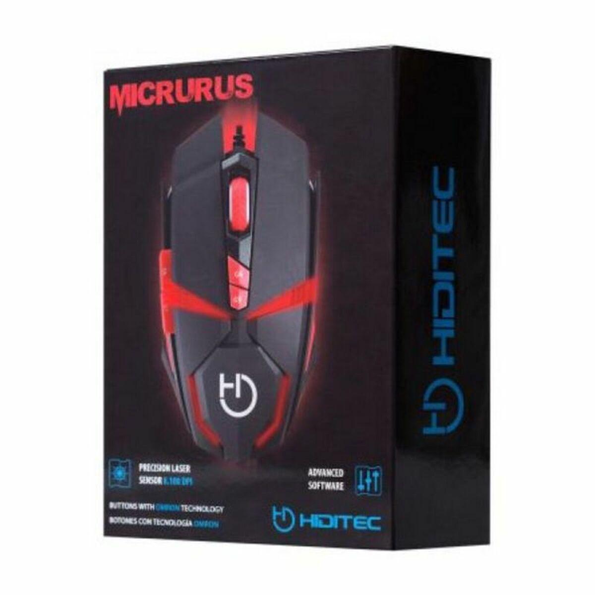 Mouse da gioco Hiditec Micrurus 8100 DPI