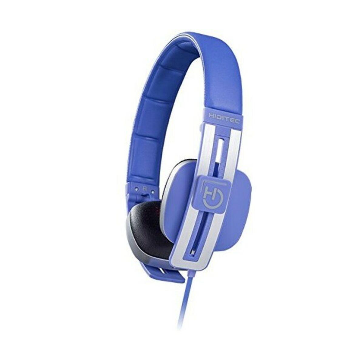 Hiditec Cuffia+Microfono WHP010003 Wave Blu