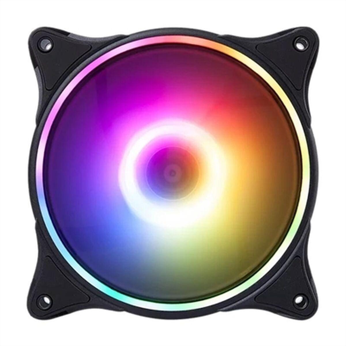 Ventola da gioco Hiditec ARGB-N-18 NERO 120 MM