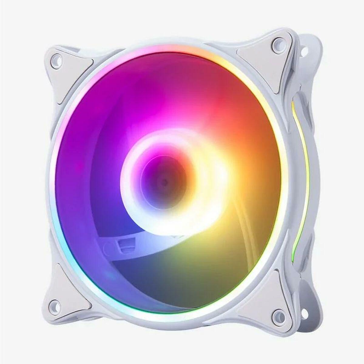 Ventola da gioco Hiditec ARGB-N-18 BIANCO 120 MM