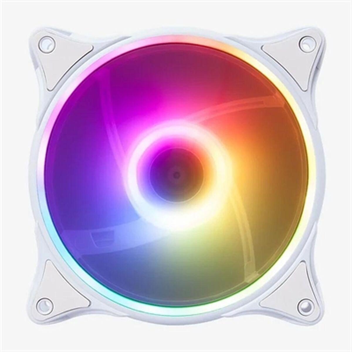 Ventola da gioco Hiditec ARGB-N-18 BIANCO 120 MM