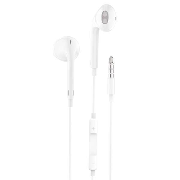 TechOnetech Ear Tech Cuffie Intraurali - Microfono integrato - Mini Jack 35 mm - Assistente vocale - Cavo 120 m
