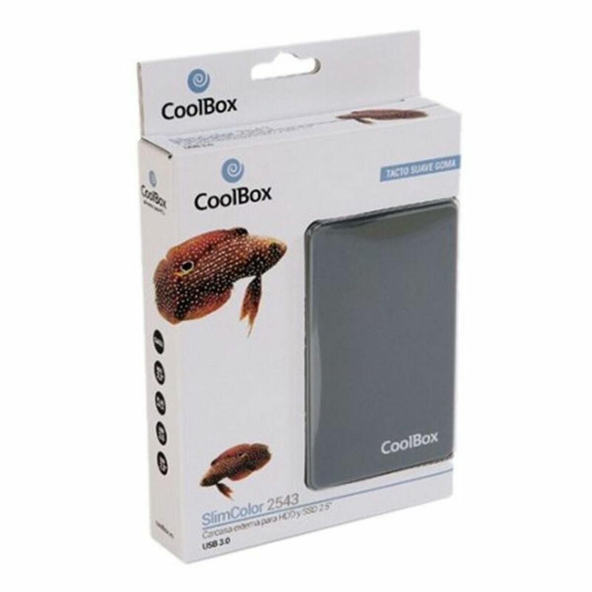 CoolBox SlimColor 2543 Box esterno HDD/SSD Grigio 2.5"